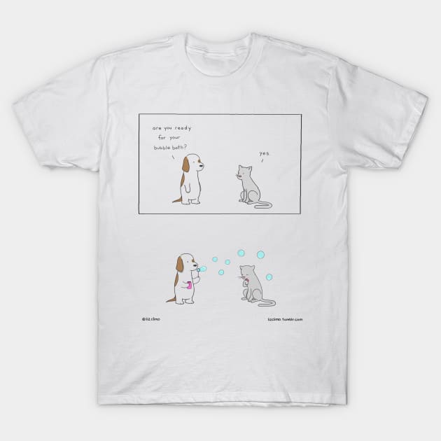 Bubble Bath T-Shirt by Liz Climo